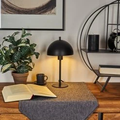 Hofstein Kaitulai Tischleuchte Schwarz, 1-flammig -Günstiges Tischlampen Geschäft kaitulai tischleuchte h3450963 6