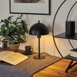 Hofstein Kaitulai Tischleuchte Schwarz, 1-flammig -Günstiges Tischlampen Geschäft kaitulai tischleuchte h3450963 9