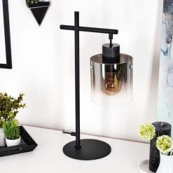 Hofstein Kalsborg Tischleuchte Schwarz, 1-flammig -Günstiges Tischlampen Geschäft kalsborg tischleuchte h3579411 8