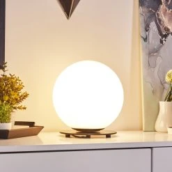 Hofstein Karhia Tischleuchte Schwarz, 1-flammig -Günstiges Tischlampen Geschäft karhia tischleuchte h3579459 8