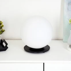 Hofstein Karhia Tischleuchte Schwarz, 1-flammig -Günstiges Tischlampen Geschäft karhia tischleuchte h3579459 9