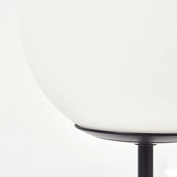 Hofstein Karhia Tischleuchte Schwarz, 1-flammig 5 Hofstein Karhia Tischleuchte Schwarz, 1-flammig – Bild 3