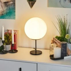 Hofstein Karhia Tischleuchte Schwarz, 1-flammig 20 Hofstein Karhia Tischleuchte Schwarz, 1-flammig -Günstiges Tischlampen Geschäft karhia tischleuchte h3600757 8