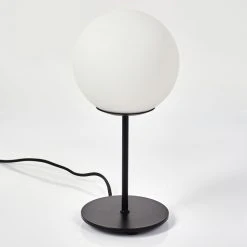 Hofstein Karhia Tischleuchte Schwarz, 1-flammig -Günstiges Tischlampen Geschäft karhia tischleuchte h3600771 7