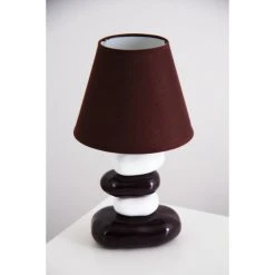 Hofstein Kera Tischleuchte Braun, Weiß, 1-flammig 15 Hofstein Kera Tischleuchte Braun, Weiß, 1-flammig -Günstiges Tischlampen Geschäft kera tischleuchte h163758 2