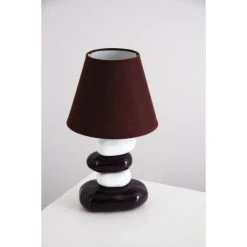 Hofstein Kera Tischleuchte Braun, Weiß, 1-flammig 16 Hofstein Kera Tischleuchte Braun, Weiß, 1-flammig -Günstiges Tischlampen Geschäft kera tischleuchte h163758 3