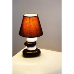 Hofstein Kera Tischleuchte Braun, Weiß, 1-flammig 20 Hofstein Kera Tischleuchte Braun, Weiß, 1-flammig -Günstiges Tischlampen Geschäft kera tischleuchte h163758 7