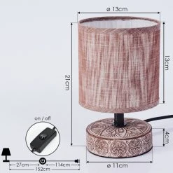 Hofstein Kigombo Tischleuchte Schwarz, Grau, 1-flammig 15 Hofstein Kigombo Tischleuchte Schwarz, Grau, 1-flammig -Günstiges Tischlampen Geschäft kigombo tischleuchte h3386828 3