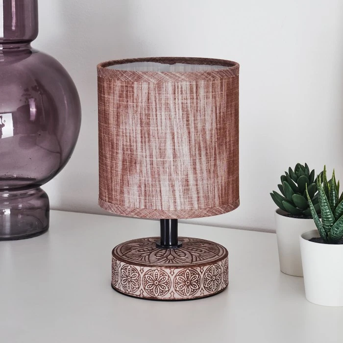 Hofstein Kigombo Tischleuchte Schwarz, Grau, 1-flammig 12 Hofstein Kigombo Tischleuchte Schwarz, Grau, 1-flammig – Bild 10