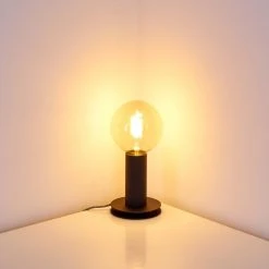 Hofstein Kimstad Tischleuchte Schwarz, 1-flammig 22 Hofstein Kimstad Tischleuchte Schwarz, 1-flammig -Günstiges Tischlampen Geschäft kimstad tischleuchte h3361863 4