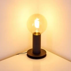 Hofstein Kimstad Tischleuchte Schwarz, 1-flammig 26 Hofstein Kimstad Tischleuchte Schwarz, 1-flammig -Günstiges Tischlampen Geschäft kimstad tischleuchte h3361863 8