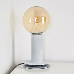 Hofstein Kimstad Tischleuchte Grau, 1-flammig -Günstiges Tischlampen Geschäft kimstad tischleuchte h3361887 9