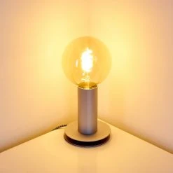 Hofstein Kimstad Tischleuchte Silber, 1-flammig -Günstiges Tischlampen Geschäft kimstad tischleuchte h3361924 11