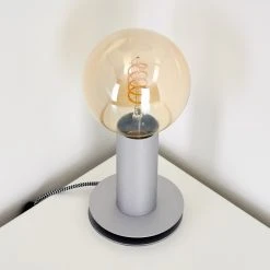 Hofstein Kimstad Tischleuchte Silber, 1-flammig -Günstiges Tischlampen Geschäft kimstad tischleuchte h3361924 7