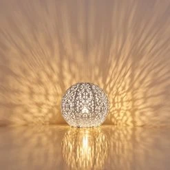 Hofstein Kobenhavn Tischleuchte Silber, 1-flammig -Günstiges Tischlampen Geschäft kobenhavn tischleuchte h3349922 12