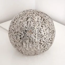 Hofstein Kobenhavn Tischleuchte Silber, 1-flammig -Günstiges Tischlampen Geschäft kobenhavn tischleuchte h3349922 13