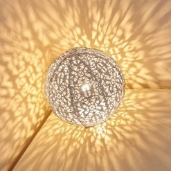 Hofstein Kobenhavn Tischleuchte Silber, 1-flammig -Günstiges Tischlampen Geschäft kobenhavn tischleuchte h3349922 14