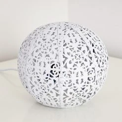 Hofstein Kobenhavn Tischleuchte Weiß, 1-flammig -Günstiges Tischlampen Geschäft kobenhavn tischleuchte h3361665 11