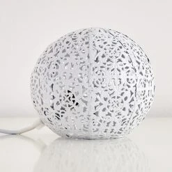 Hofstein Kobenhavn Tischleuchte Weiß, 1-flammig -Günstiges Tischlampen Geschäft kobenhavn tischleuchte h3361665 13