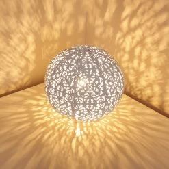 Hofstein Kobenhavn Tischleuchte Weiß, 1-flammig -Günstiges Tischlampen Geschäft kobenhavn tischleuchte h3361665 3