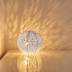 Hofstein Kobenhavn Tischleuchte Weiß, 1-flammig -Günstiges Tischlampen Geschäft kobenhavn tischleuchte h3361665 7