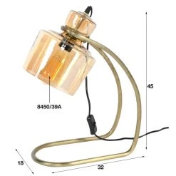 Hofstein KREUTZHUIS Tischleuchte Transparent, Klar, 1-flammig 9 Hofstein KREUTZHUIS Tischleuchte Transparent, Klar, 1-flammig -Günstiges Tischlampen Geschäft kreutzhuis tischleuchte h3310588 3