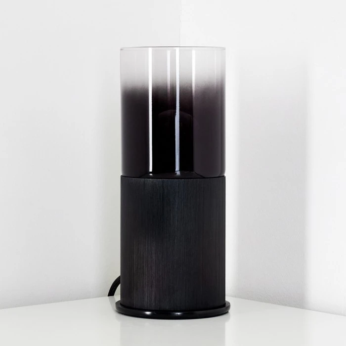 Hofstein Kuparuk Tischleuchte Schwarz, Rauchfarben, 1-flammig 6 Hofstein Kuparuk Tischleuchte Schwarz, Rauchfarben, 1-flammig – Bild 4