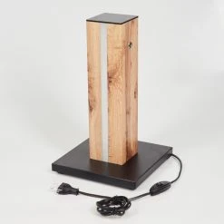 Hofstein Kyneton Tischleuchte LED Schwarz, Naturfarben, 1-flammig -Günstiges Tischlampen Geschäft kyneton tischleuchte h3571248 4