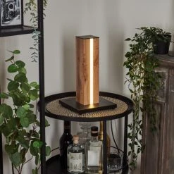 Hofstein Kyneton Tischleuchte LED Schwarz, Naturfarben, 1-flammig -Günstiges Tischlampen Geschäft kyneton tischleuchte h3571248 8