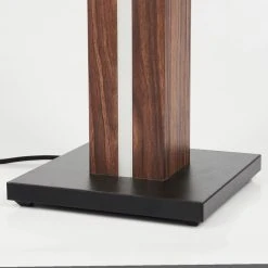 Hofstein Kyneton Tischleuchte LED Schwarz, Holz dunkel, 1-flammig -Günstiges Tischlampen Geschäft kyneton tischleuchte h3571262 5