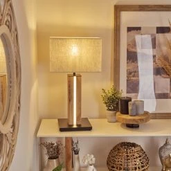 Hofstein Kyneton Tischleuchte LED Schwarz, Naturfarben, 2-flammig 18 Hofstein Kyneton Tischleuchte LED Schwarz, Naturfarben, 2-flammig -Günstiges Tischlampen Geschäft kyneton tischleuchte h3606759 6