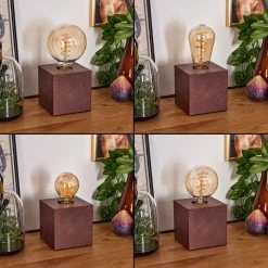 Hofstein Lagradioule Tischleuchte Rostfarben, 1-flammig -Günstiges Tischlampen Geschäft lagradioule tischleuchte h3455326 1