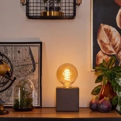 Hofstein Lagradioule Tischleuchte Braun, Bronze, 1-flammig -Günstiges Tischlampen Geschäft lagradioule tischleuchte h3455333 8