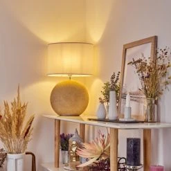 Hofstein Lahnus Tischleuchte Gold, 1-flammig -Günstiges Tischlampen Geschäft lahnus tischleuchte h3576328 6