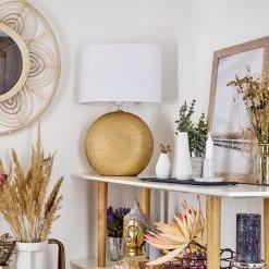 Hofstein Lahnus Tischleuchte Gold, 1-flammig -Günstiges Tischlampen Geschäft lahnus tischleuchte h3576328 9