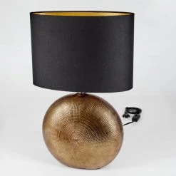 Hofstein Lahnus Tischleuchte Gold, 1-flammig -Günstiges Tischlampen Geschäft lahnus tischleuchte h3576342 4