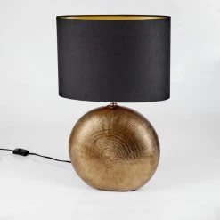 Hofstein Lahnus Tischleuchte Gold, 1-flammig -Günstiges Tischlampen Geschäft lahnus tischleuchte h3576342 7