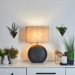 Hofstein Lahnus Tischleuchte Chrom, Schwarz, 1-flammig 25 Hofstein Lahnus Tischleuchte Chrom, Schwarz, 1-flammig -Günstiges Tischlampen Geschäft lahnus tischleuchte h3598290 10