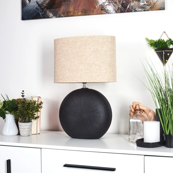 Hofstein Lahnus Tischleuchte Chrom, Schwarz, 1-flammig 15 Hofstein Lahnus Tischleuchte Chrom, Schwarz, 1-flammig – Bild 13