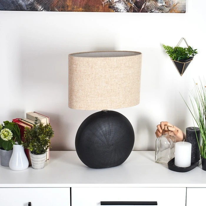 Hofstein Lahnus Tischleuchte Chrom, Schwarz, 1-flammig 12 Hofstein Lahnus Tischleuchte Chrom, Schwarz, 1-flammig – Bild 10