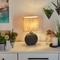 Hofstein Lahnus Tischleuchte Schwarz, 1-flammig 18 Hofstein Lahnus Tischleuchte Schwarz, 1-flammig -Günstiges Tischlampen Geschäft lahnus tischleuchte h3599747 6