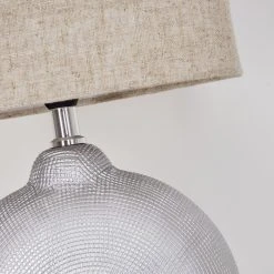 Hofstein Lahnus Tischleuchte Chrom, Silber, 1-flammig -Günstiges Tischlampen Geschäft lahnus tischleuchte h3603628 2