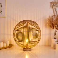 Hofstein Lares Tischleuchte Hellbraun, 1-flammig 19 Hofstein Lares Tischleuchte Hellbraun, 1-flammig -Günstiges Tischlampen Geschäft lares tischleuchte h3378540 2