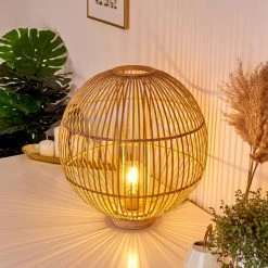 Hofstein Lares Tischleuchte Hellbraun, 1-flammig 20 Hofstein Lares Tischleuchte Hellbraun, 1-flammig -Günstiges Tischlampen Geschäft lares tischleuchte h3378540 3