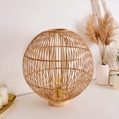 Hofstein Lares Tischleuchte Hellbraun, 1-flammig 21 Hofstein Lares Tischleuchte Hellbraun, 1-flammig -Günstiges Tischlampen Geschäft lares tischleuchte h3378540 4