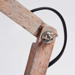 Hofstein Lascandrique Tischleuchte Silber, Weiß, Holz dunkel, 1-flammig 26 Hofstein Lascandrique Tischleuchte Silber, Weiß, Holz dunkel, 1-flammig -Günstiges Tischlampen Geschäft lascandrique tischleuchte h3454671 10