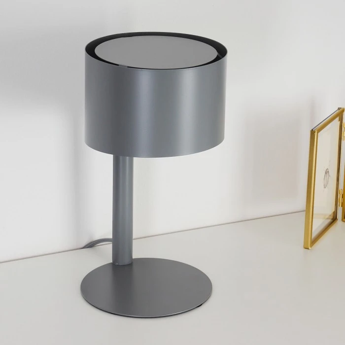 Hofstein Launceston Tischleuchte Grau, 1-flammig 8 Hofstein Launceston Tischleuchte Grau, 1-flammig – Bild 6