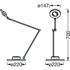 LEDVANCE Sun@Home Tischleuchte Weiß, 1-flammig -Günstiges Tischlampen Geschäft ledvance sun home tischleuchte 4058075575875 6