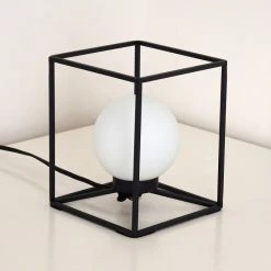 Hofstein Legano Tischleuchte Schwarz, 1-flammig -Günstiges Tischlampen Geschäft legano tischleuchte h3288085 do1 12