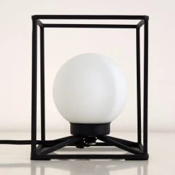 Hofstein Legano Tischleuchte Schwarz, 1-flammig -Günstiges Tischlampen Geschäft legano tischleuchte h3288085 do1 5